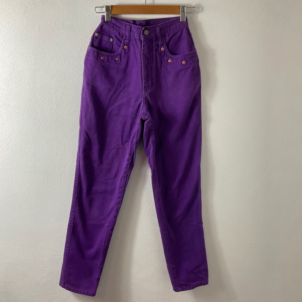 Vintage Gitano 80's Purple Jeans Sz 5/6